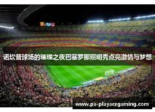 诺坎普球场的璀璨之夜巴塞罗那照明秀点亮激情与梦想