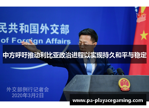 中方呼吁推动利比亚政治进程以实现持久和平与稳定