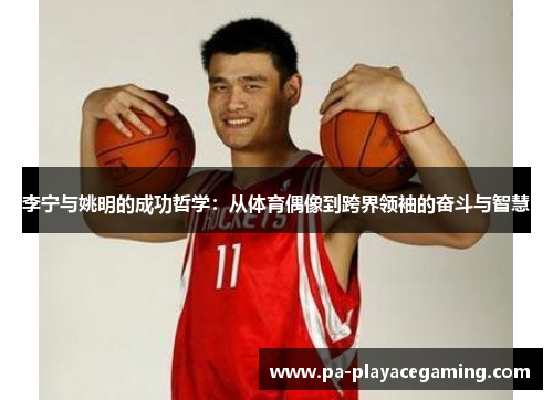 李宁与姚明的成功哲学：从体育偶像到跨界领袖的奋斗与智慧