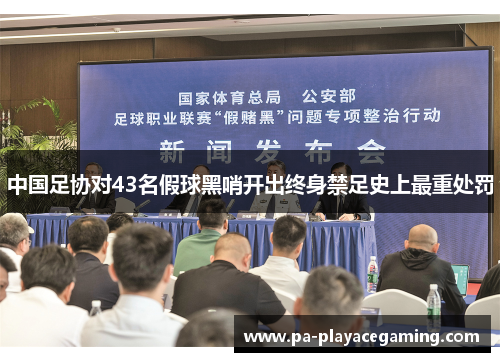 中国足协对43名假球黑哨开出终身禁足史上最重处罚